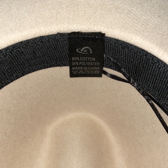 Leopard Print Large Brim Fedora Hat - Picture 6 of 10